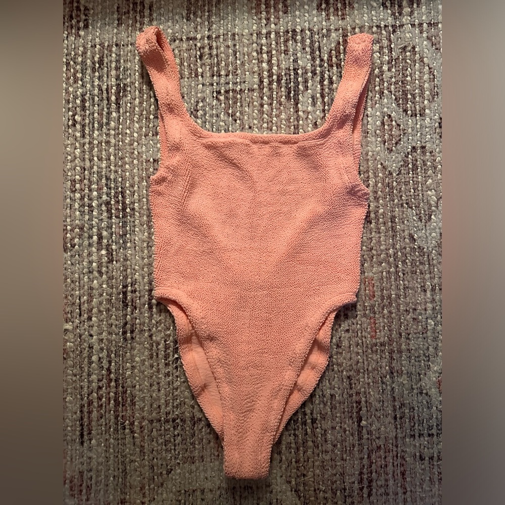 Hunza G peach one piece